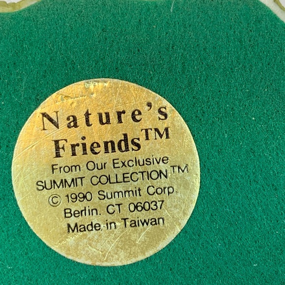 Vintage 1990’s Summit Collections Nature’s Friends Cat with Yarn Figurine - Picture 5 of 9